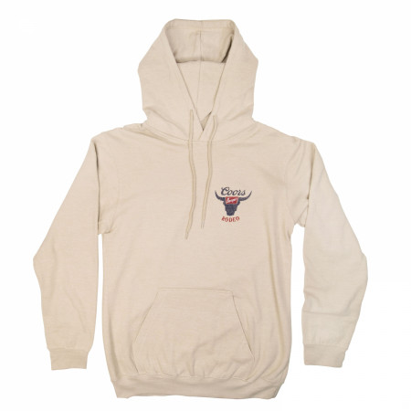 Coors Banquet Rodeo Logo Sand Pull-Over Hoodie